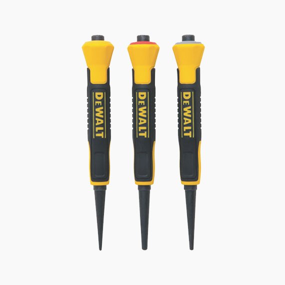 Bi-Material Nail Sets